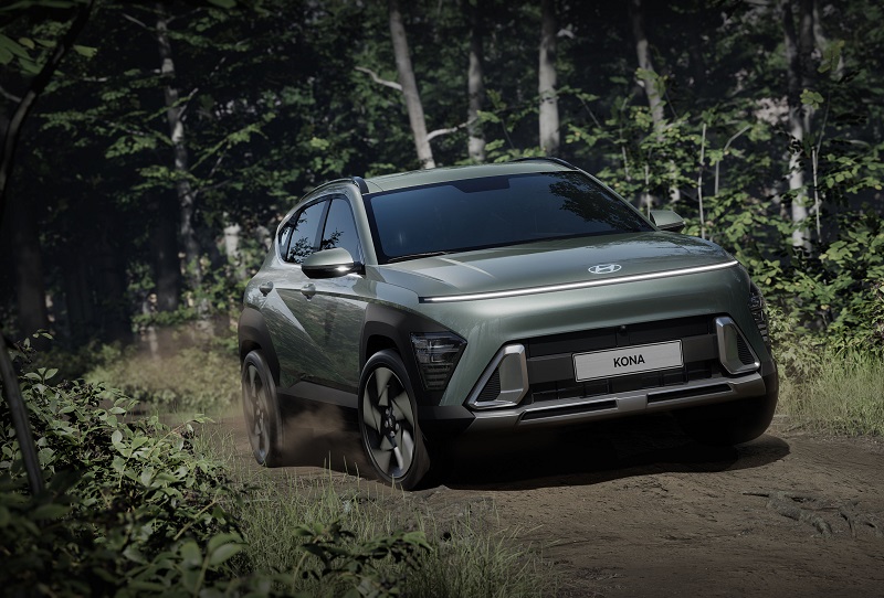 hyundai kona 2023 - tampak depan