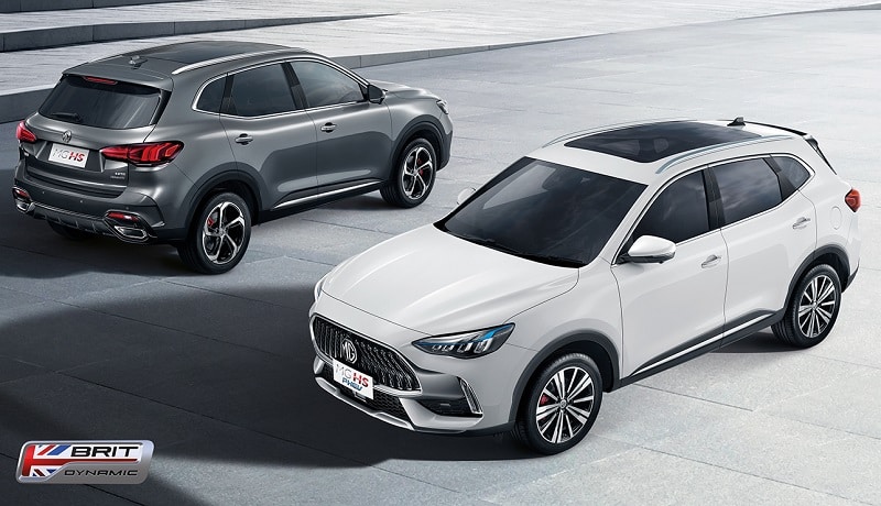 mobil mg terbaru 2023 - mg hs facelift