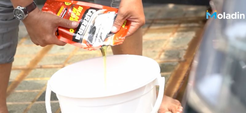 cara cuci mesin mobil