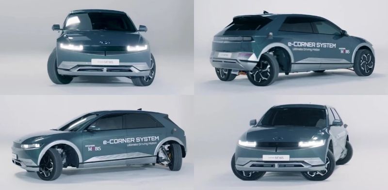 Hyundai Ioniq 5 dengan fitur eCorner