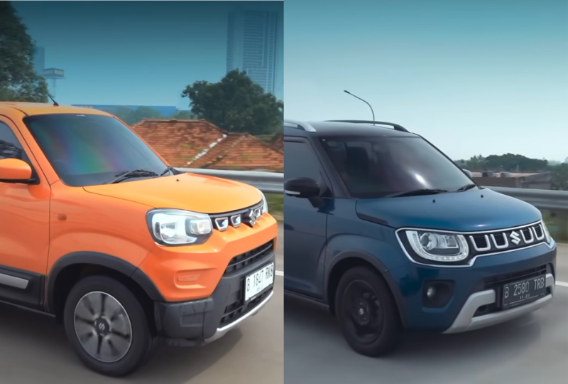 komparasi suzuki s-presso vs ignis