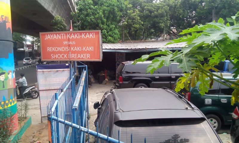 Jayanti Kaki-Kaki, bengkel spesialis rekondisi shockbreaker mobil di Jakarta Selatan