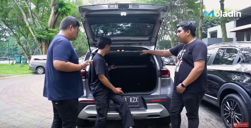 Review Kia Sonet - bagasi