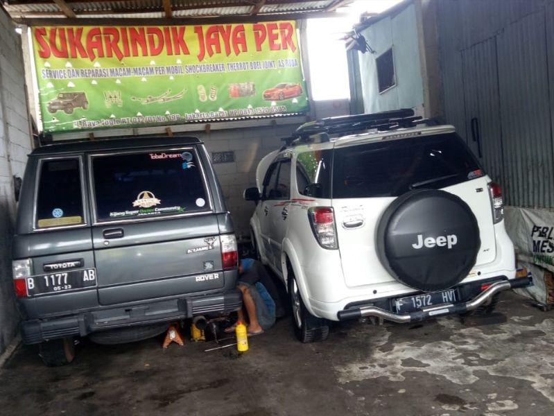 bengkel per mobil jakarta barat - sukarindik jaya per