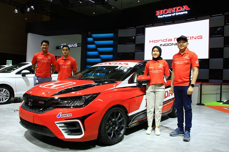 honda racing indonesia 2023 - keizha venda slalom