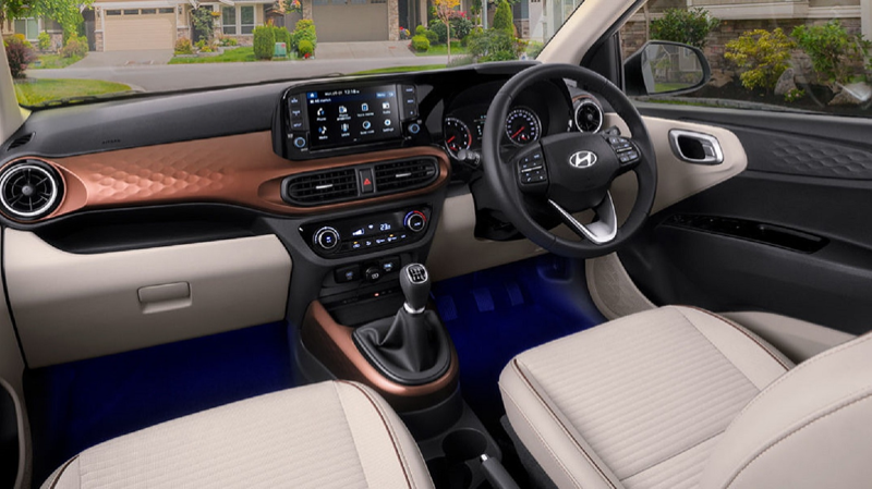 Interior Sedan Hyundai Aura
