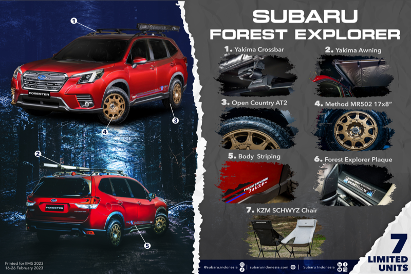 Harga Subaru Forester Forest Explorer, Spesifikasi Camping!