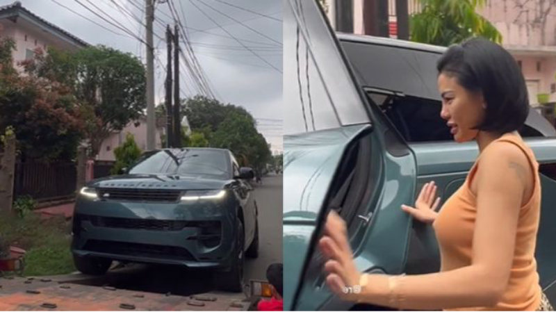 Nikita Mirzani beli Range Rover terbaru