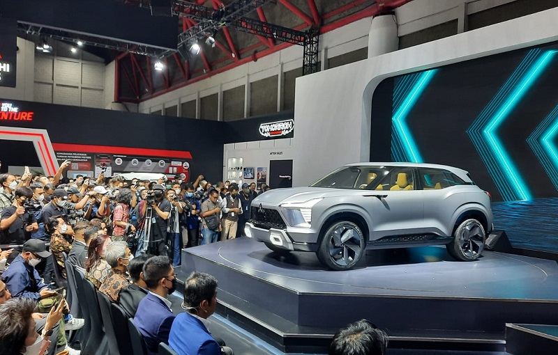 mobil baru di iims 2023 - mitsubishi xfc concept