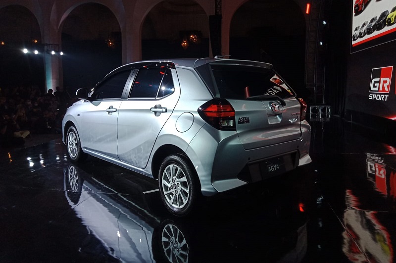 harga toyota agya 2023 generasi 2 - eksterior belakang