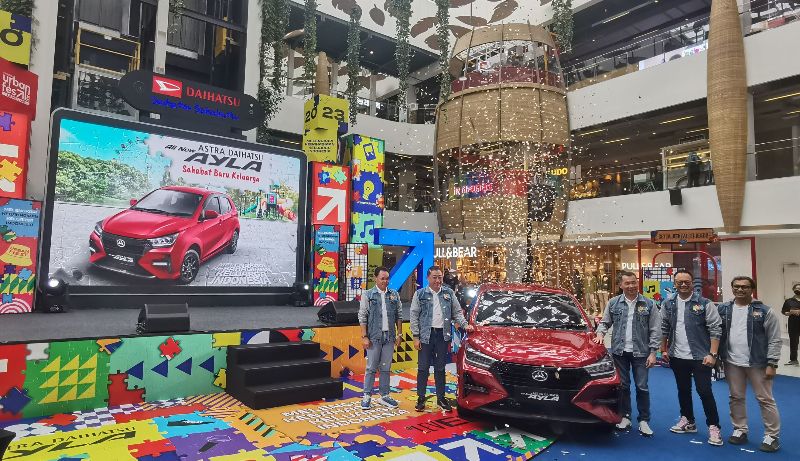 Daihatsu Ayla 2023 sambangi Bandung