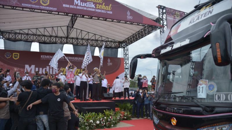 cara daftar mudik gratis Kemenhub 2023