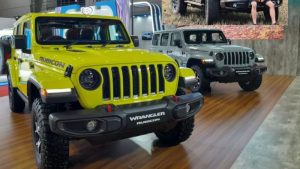 Jeep Wrangler Rubicon Laris Manis di IIMS 2023
