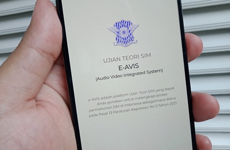 aplikasi e-avis - ujian sim online