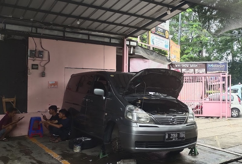 bengkel per mobil di jakarta timur - istana per