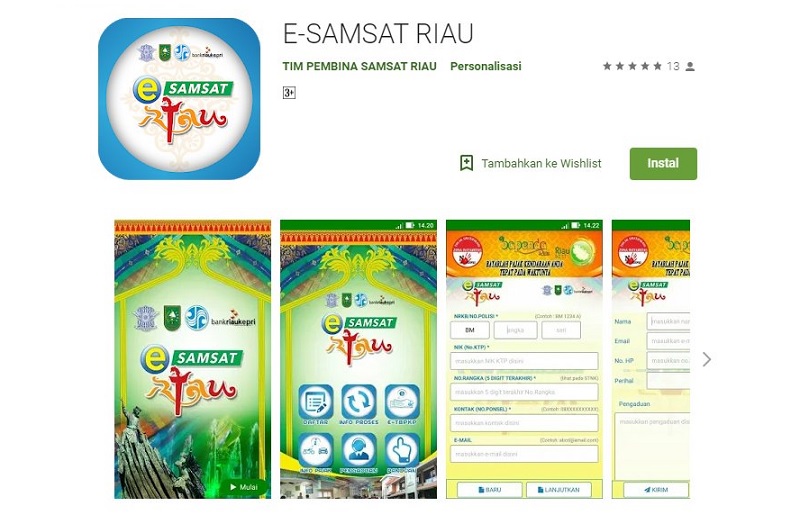 cara bayar dan cek pajak kendaraan riau online 2023