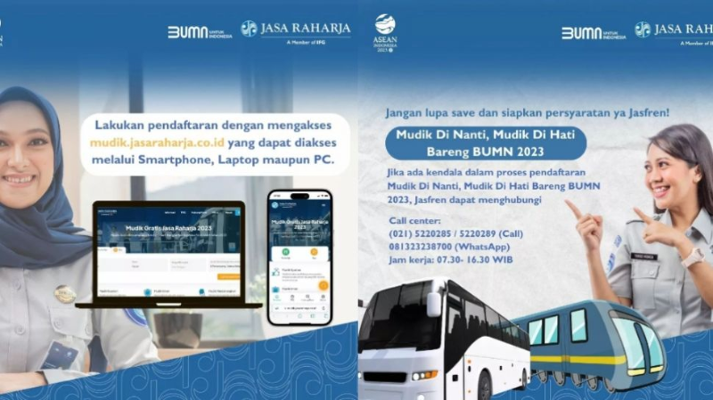 Cara Daftar Mudik Gratis Jasa Raharja 2023 dan Rutenya! cara daftar mudik gratis Jasa Raharja 2023