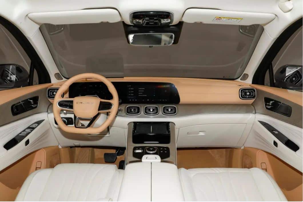 chery tiggo 9 interior