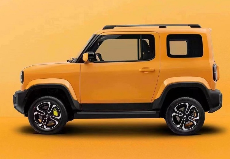 baojun yep - tampak samping suv listrik wuling - baojun yueye