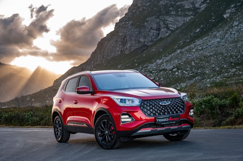 chery tiggo 4 pro - eksterior tampak depan