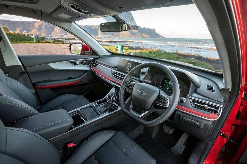 chery tiggo 4 pro - interior