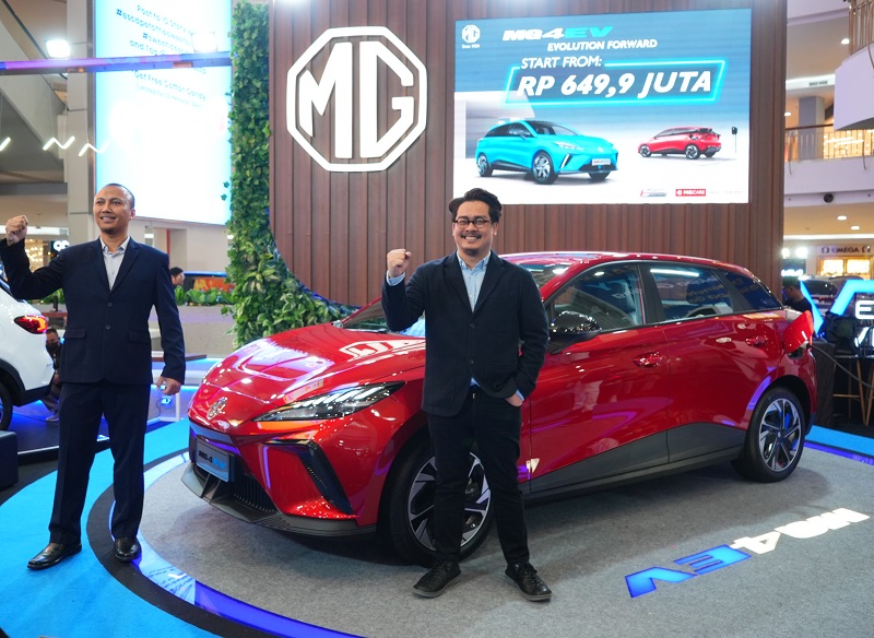 Spesifikasi dan Harga MG4 EV 2023, Ada Varian i-Smart! harga mg4 ev 2023 di indonesia