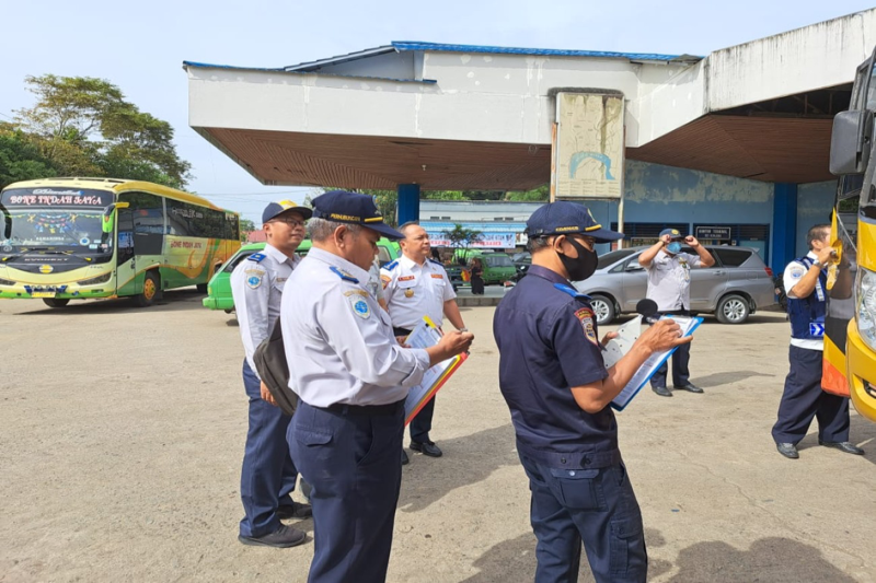 Kemenhub rampcheck bus