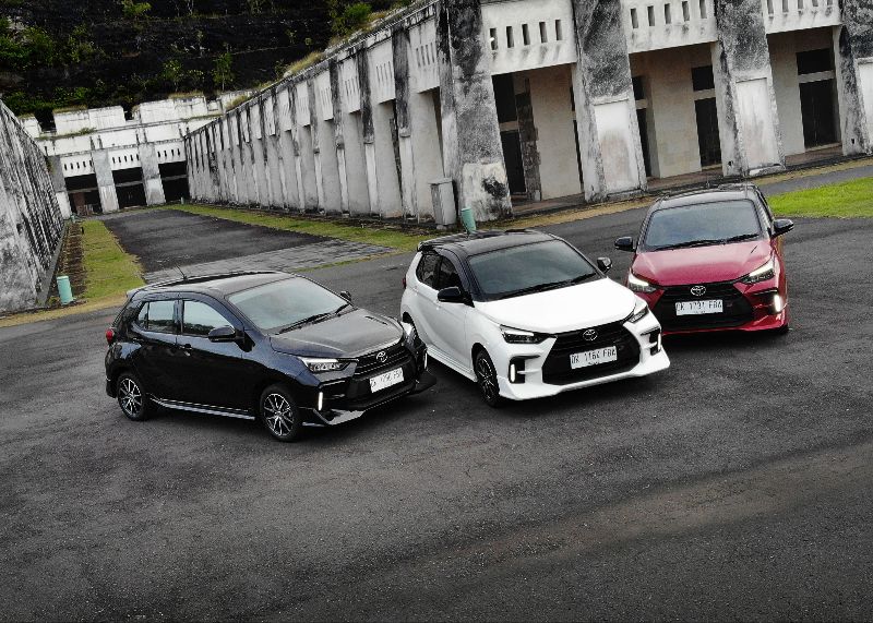 sensasi jadi penumpang Toyota Agya GR Sport