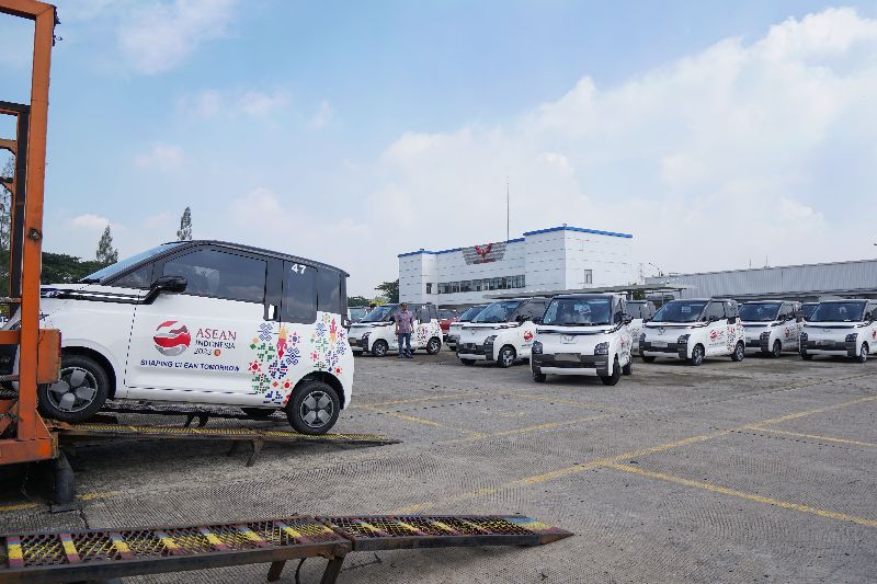 50 unit Wuling Air Ev akan sibuk di KTT Asean 2023