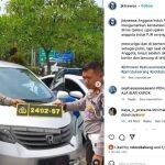 Honda Freed Nyamar Jadi Mobil Polisi Pakai Pelat Palsu dan Rotator, Ini Sanksinya!