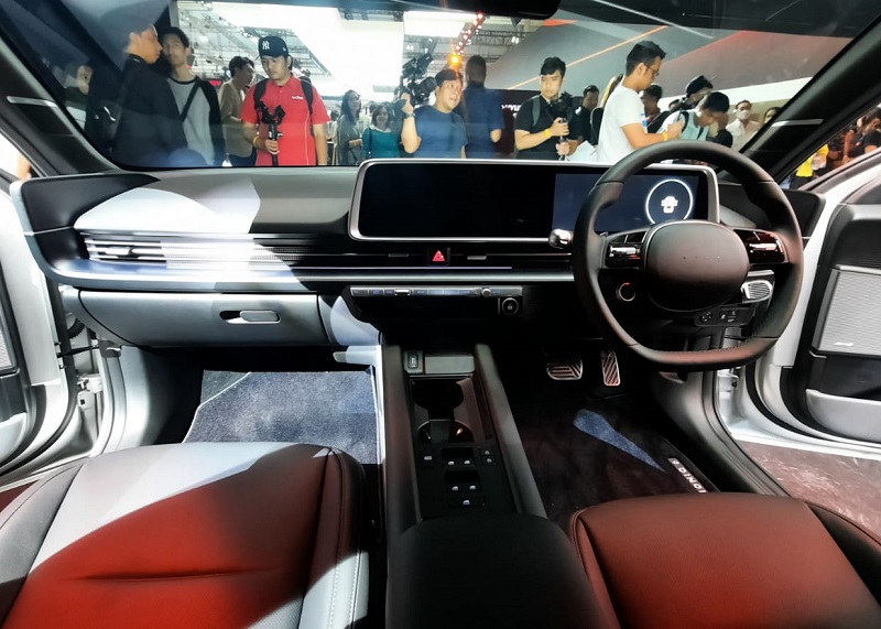 spesifikasi hyundai ioniq 6 2023 - interior