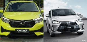 Toyota Agya G vs Honda Brio Satya E 2023, Mana LCGC Terbaik?