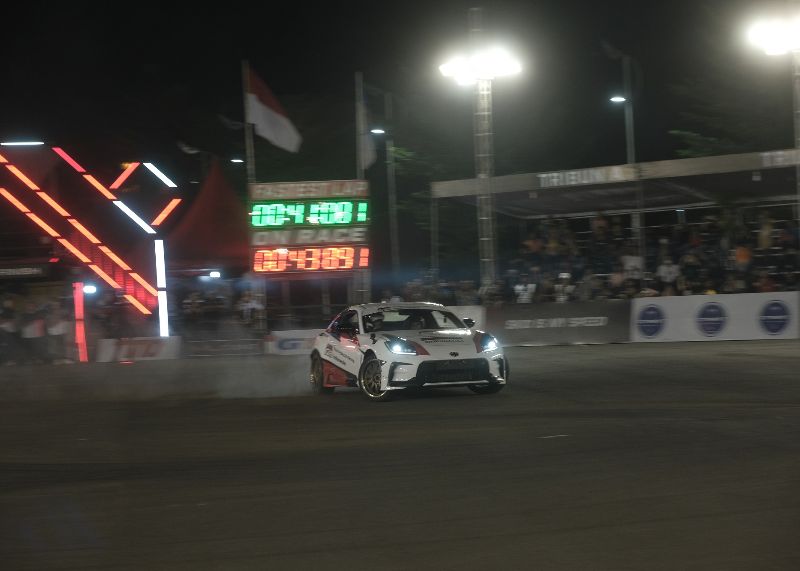 TOYOTA GAZOO Racing Indonesia sapu bersih podium kejurnas slalom 2023 seri ke-2