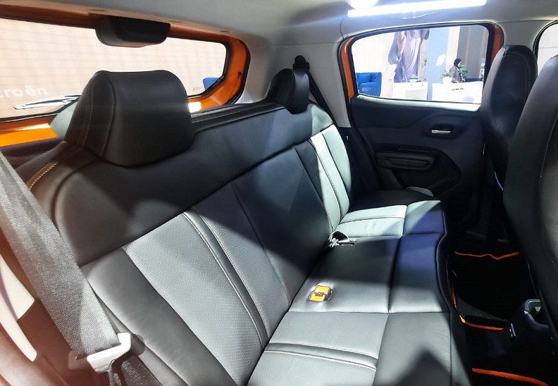 Spesifikasi dan Harga Citroen e-C3, Sudah Rakitan Indonesia Tetapkah Menggoda? jok belakang citroen e-c3 2023