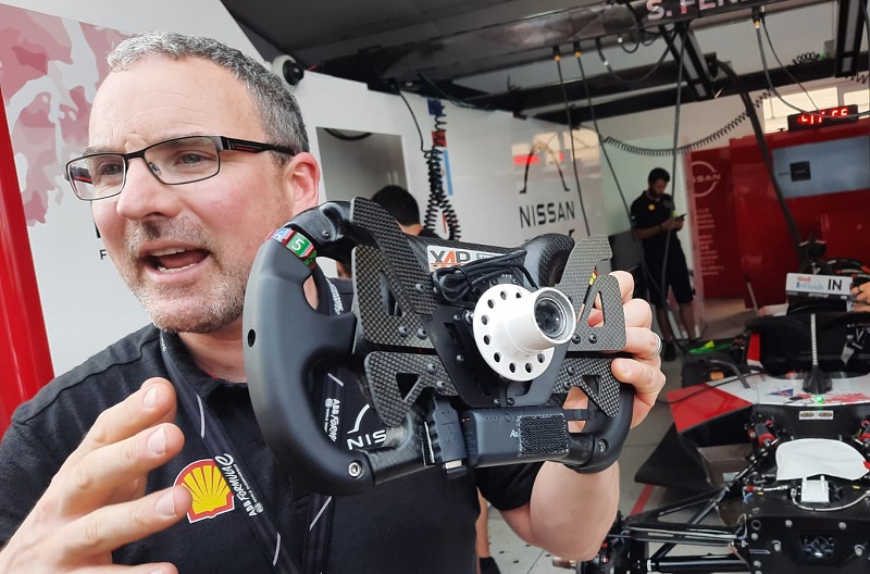 harga setir mobil balap formula e nissan