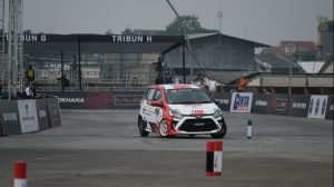 All New Agya GR Sport Jalani Test Slalom Bekasi, Hasilnya?