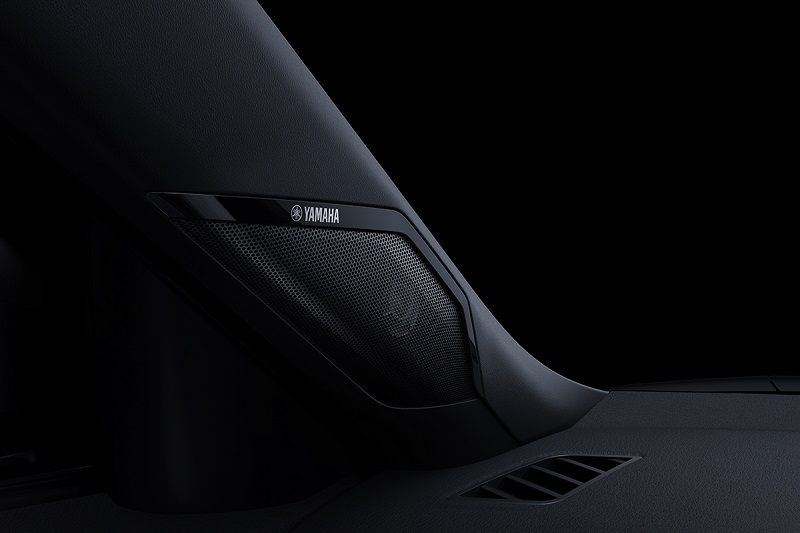 interior suv baru mitsubishi - destinator - yamaha speaker