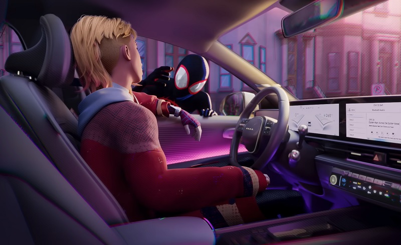 ioniq 5 dan ioniq 6 di spider man