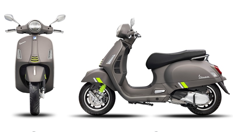 kelebihan vespa gts 300 super tech 2023 - tampak samping