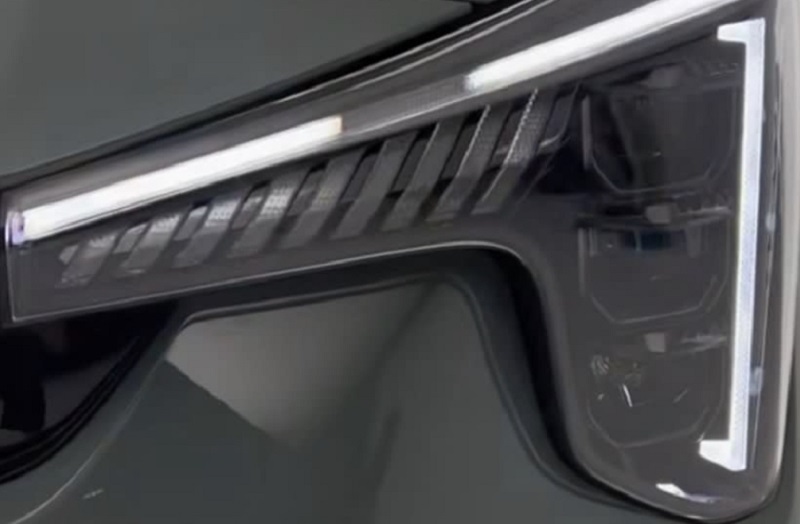 kia picanto facelift 2023 - lampu depan