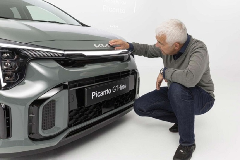 kia picanto facelift 2023 - tampak depan