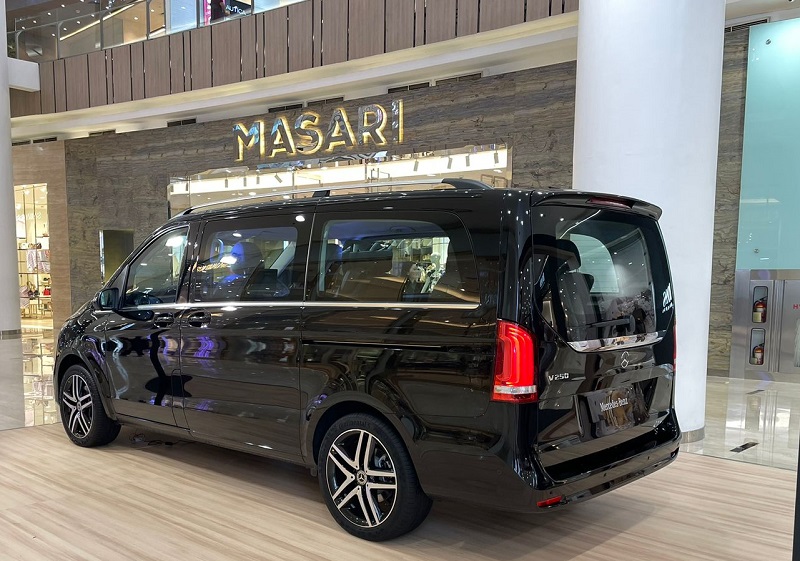 modifikasi interior mercedes-benz v250 lombardi - tampak luar