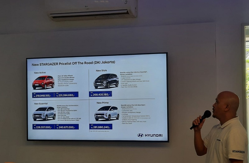 harga hyundai stargazer facelift 2023