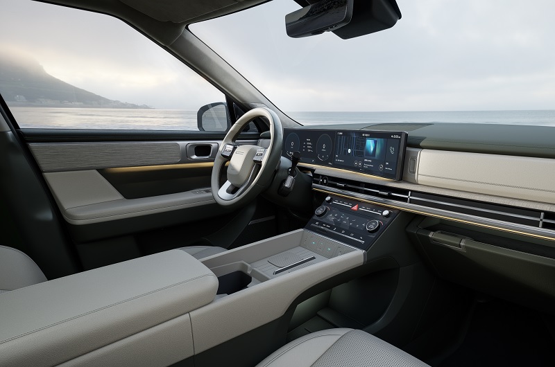 hyundai santa fe gen-6 2024 - interior dashboard
