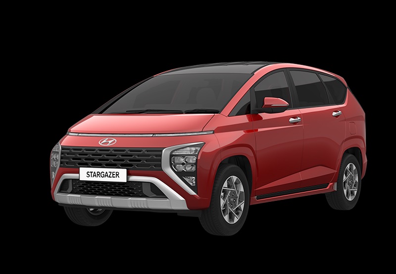 hyundai stargazer facelift 2023 - prime two tone