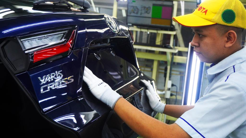 ekspor toyota awal semester 2023