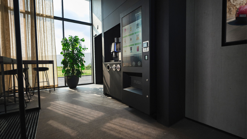 Porsche Charging Lounge