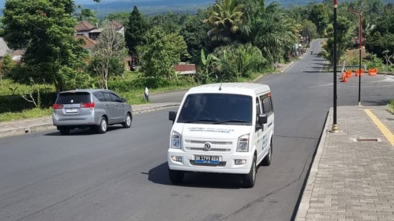 Dinas Perhubungan Bali Lakukan Uji Coba DFSK Gelora E