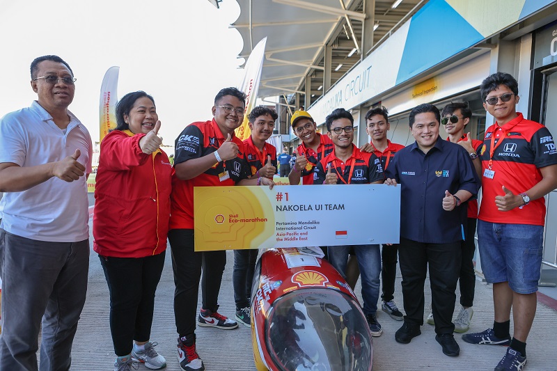 Shell Eco Marathon 2023 di Sirkuit Mandalika