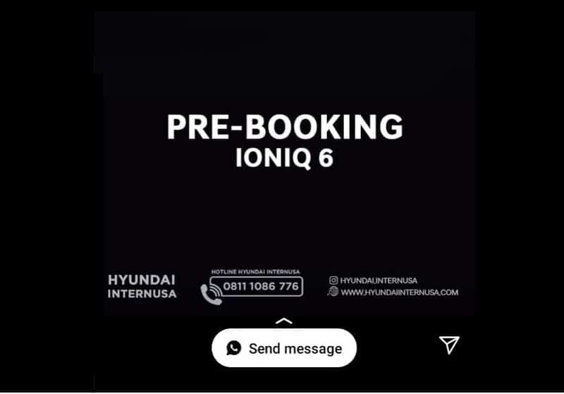 hyundai buka pemesanan ioniq 6